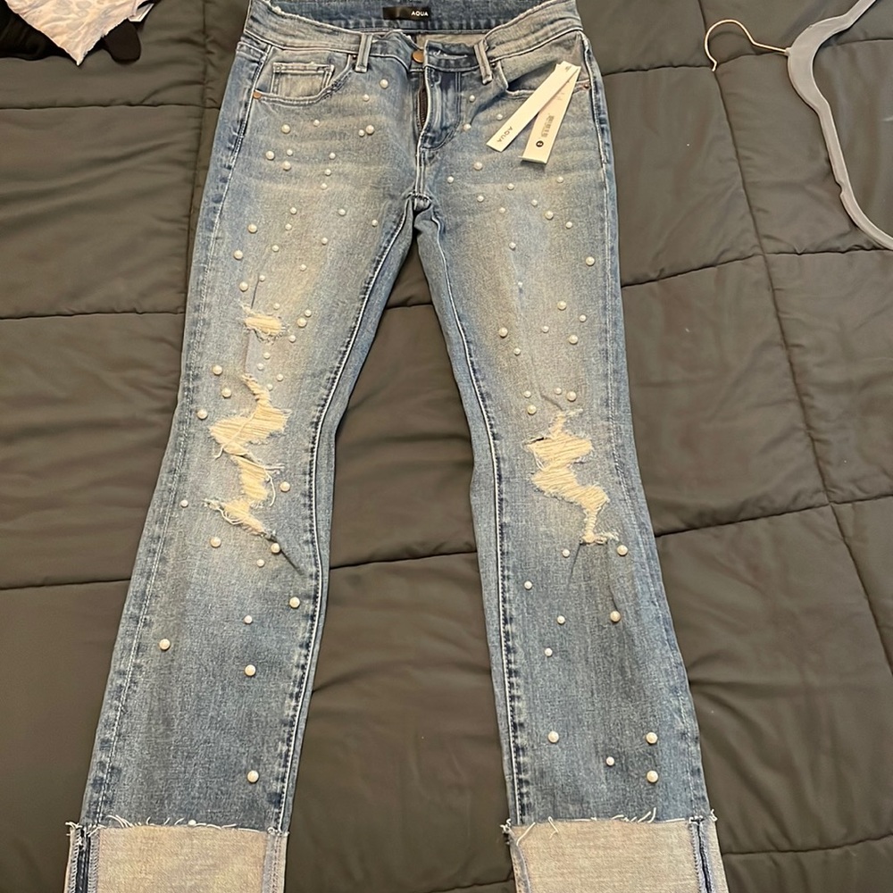 Aqua jeans purchased form Bloomingdales